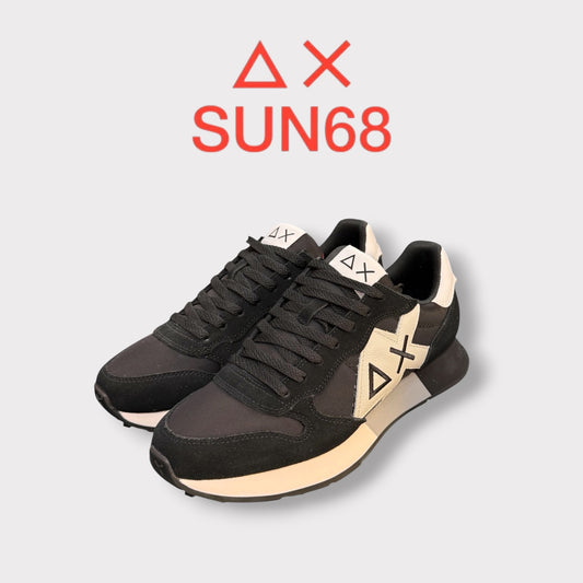 SUN 68 - Scarpe Uomo, Jaki Bicolor, col.Nero
