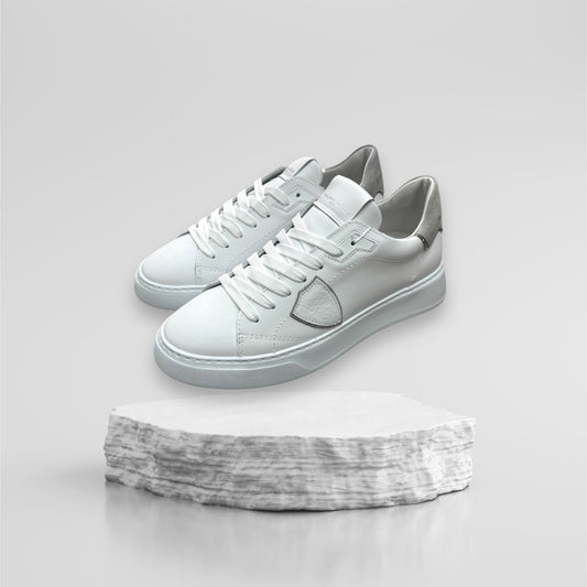 Sneaker PHILIPPE MODEL Uomo , mod.TEMPLE, col.Bianco/Grigio