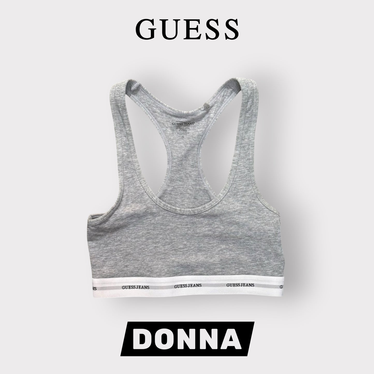 GUESS JEANS- Reggiseno, Col.Grigio