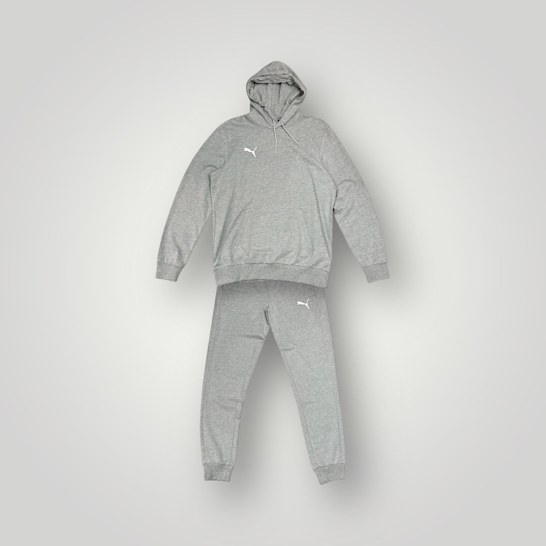 Tuta Completa PUMA in in cotone garzato, col.Grigio