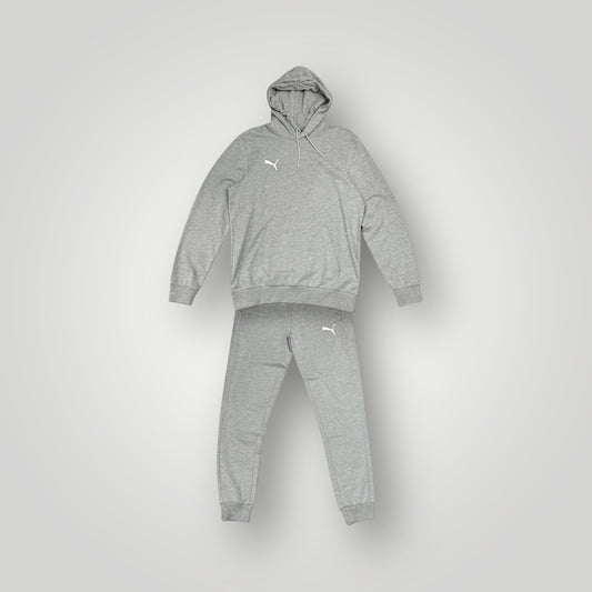 Tuta Completa PUMA in in cotone garzato, col.Grigio