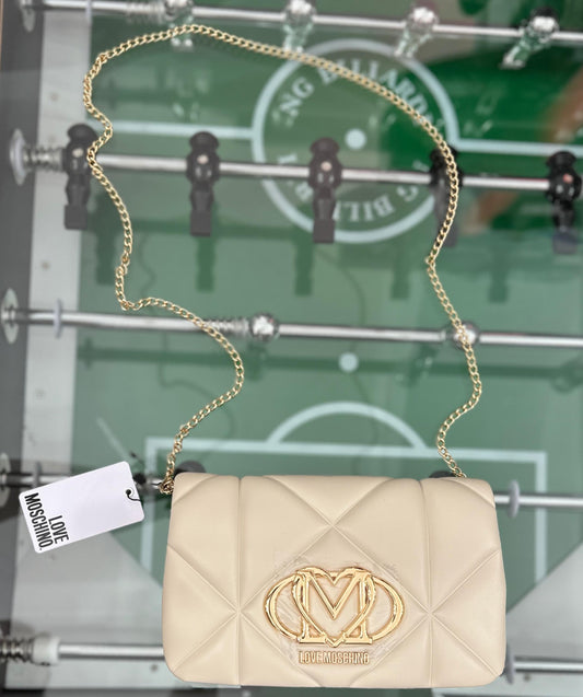 Borsa LOVE MOSCHINO, col.Crema