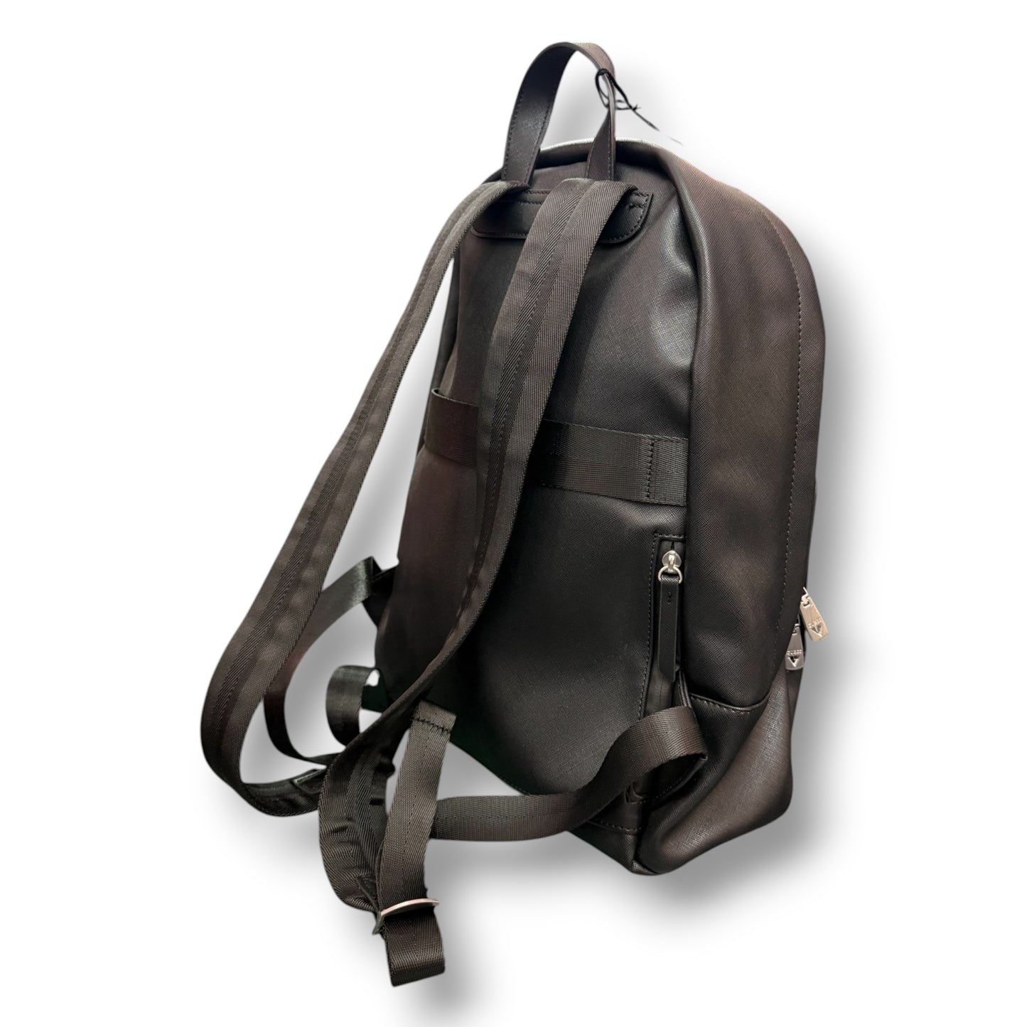 GUESS- Zaino Uomo, in pelle, Col.Nero