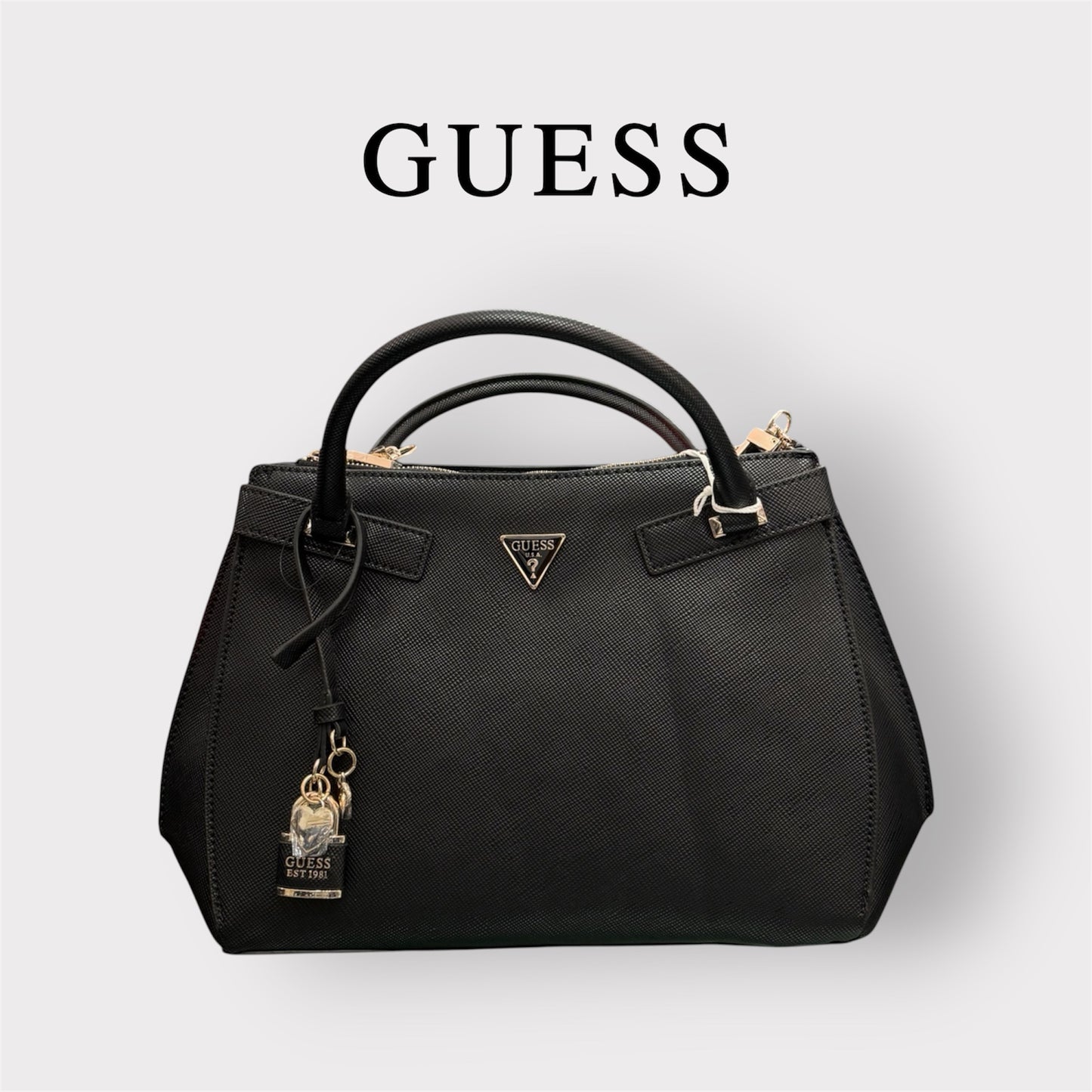 GUESS- Borsa Donna, Group:SERENOVA, Col.BLACK