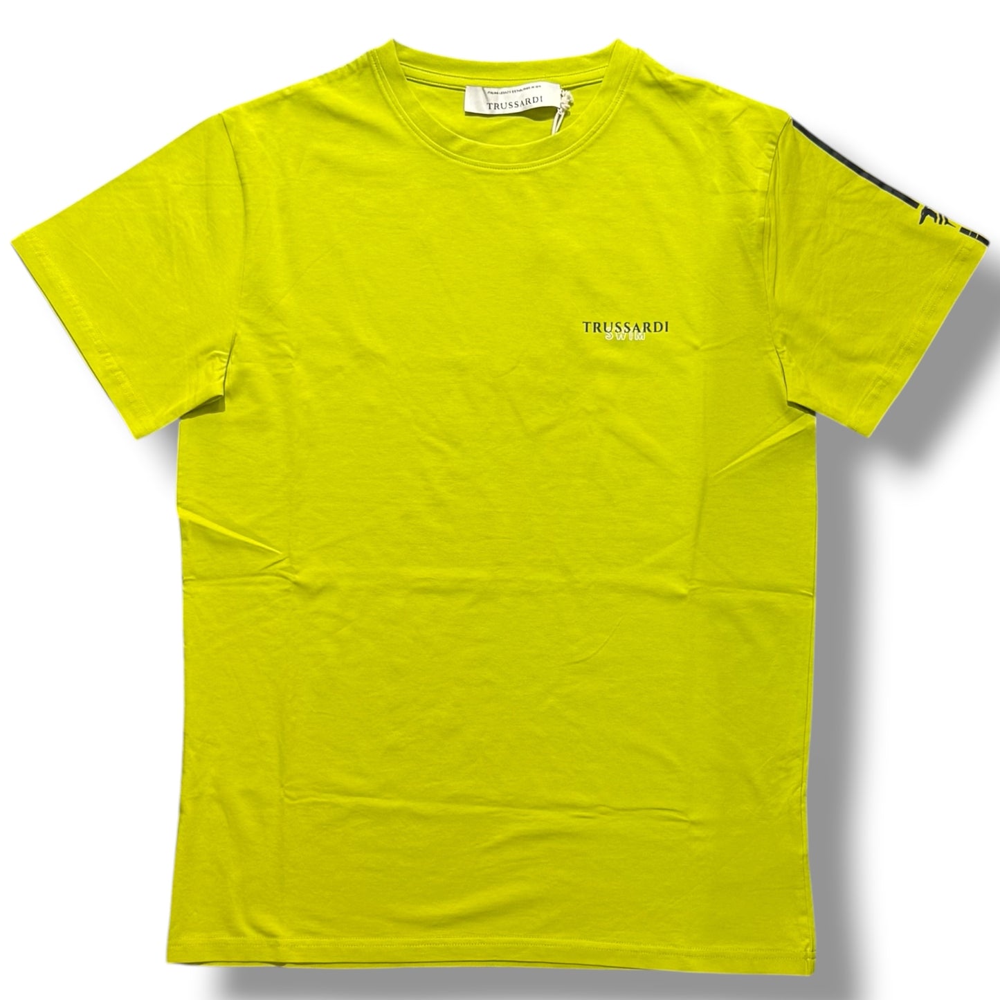 TRUSSARDI - T-Shirt Uomo con logo lato cuore, Col.Verde
