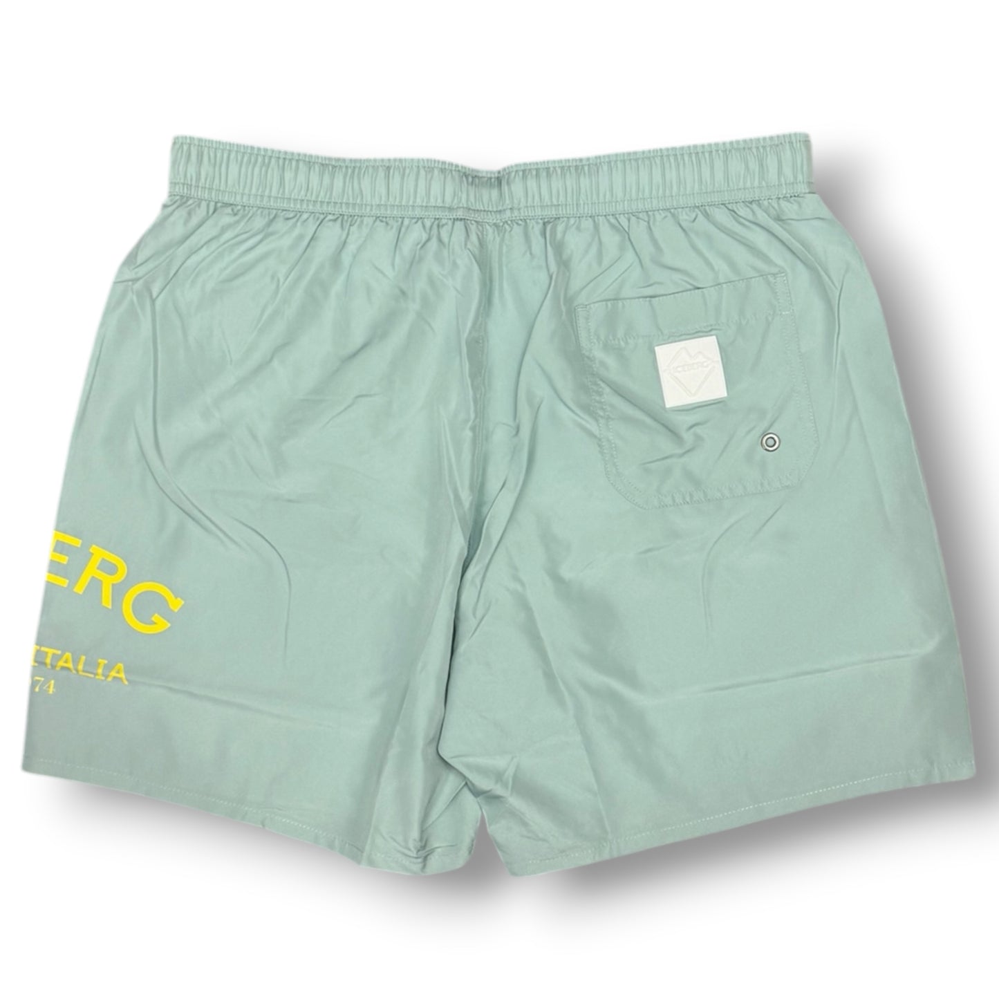 ICEBERG BEACHWEAR- Costume Uomo, con stampa, col.Menta