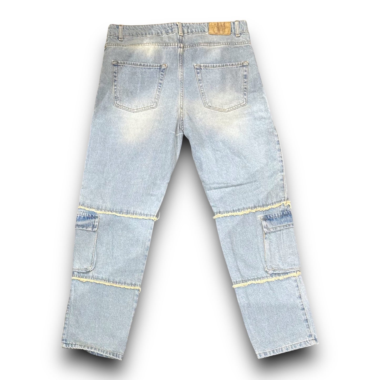 Jeans Just West Uomo in Denim sabbiato, Cargo BaggyFit