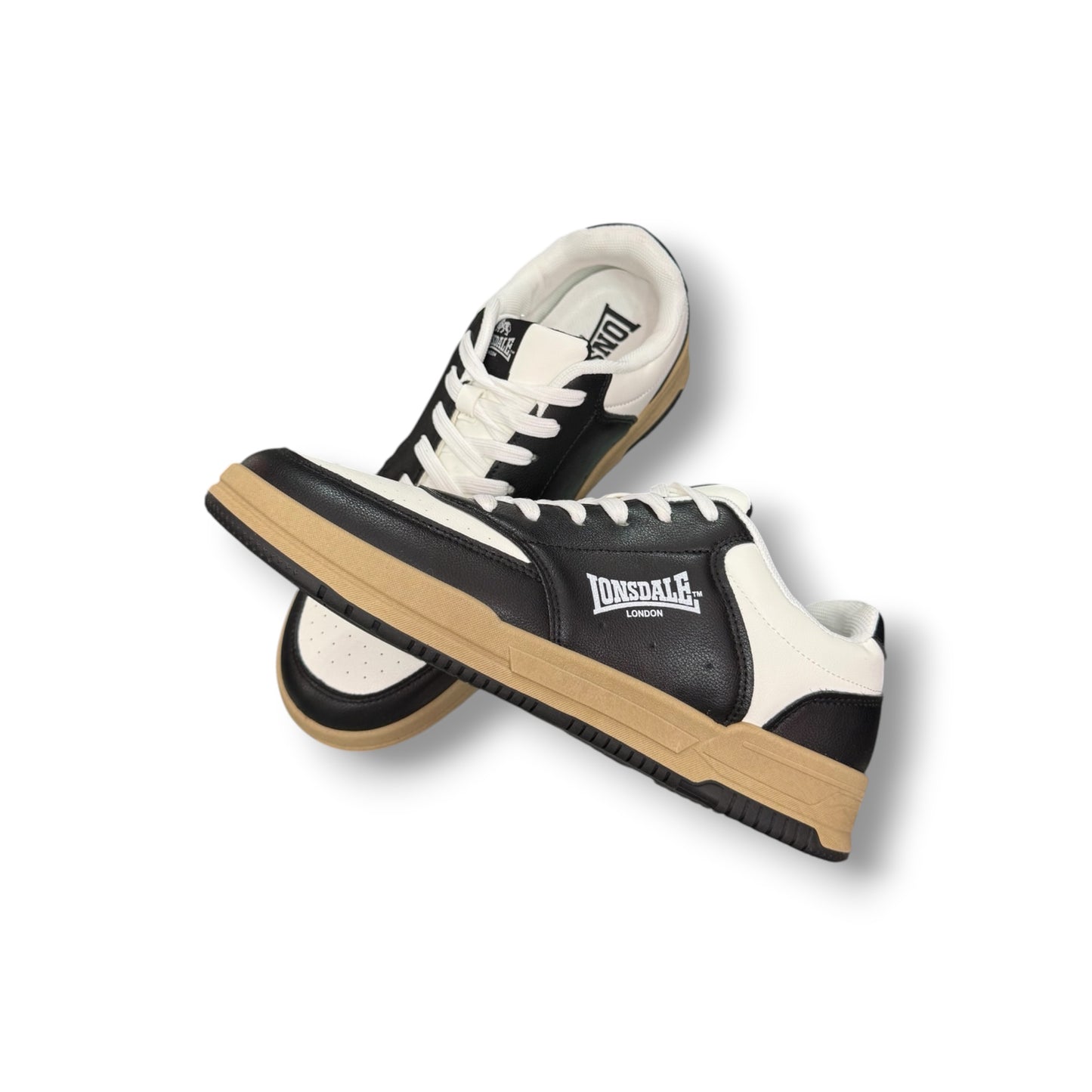 LONSDALE- Scarpe Uomo, Col.Black/White