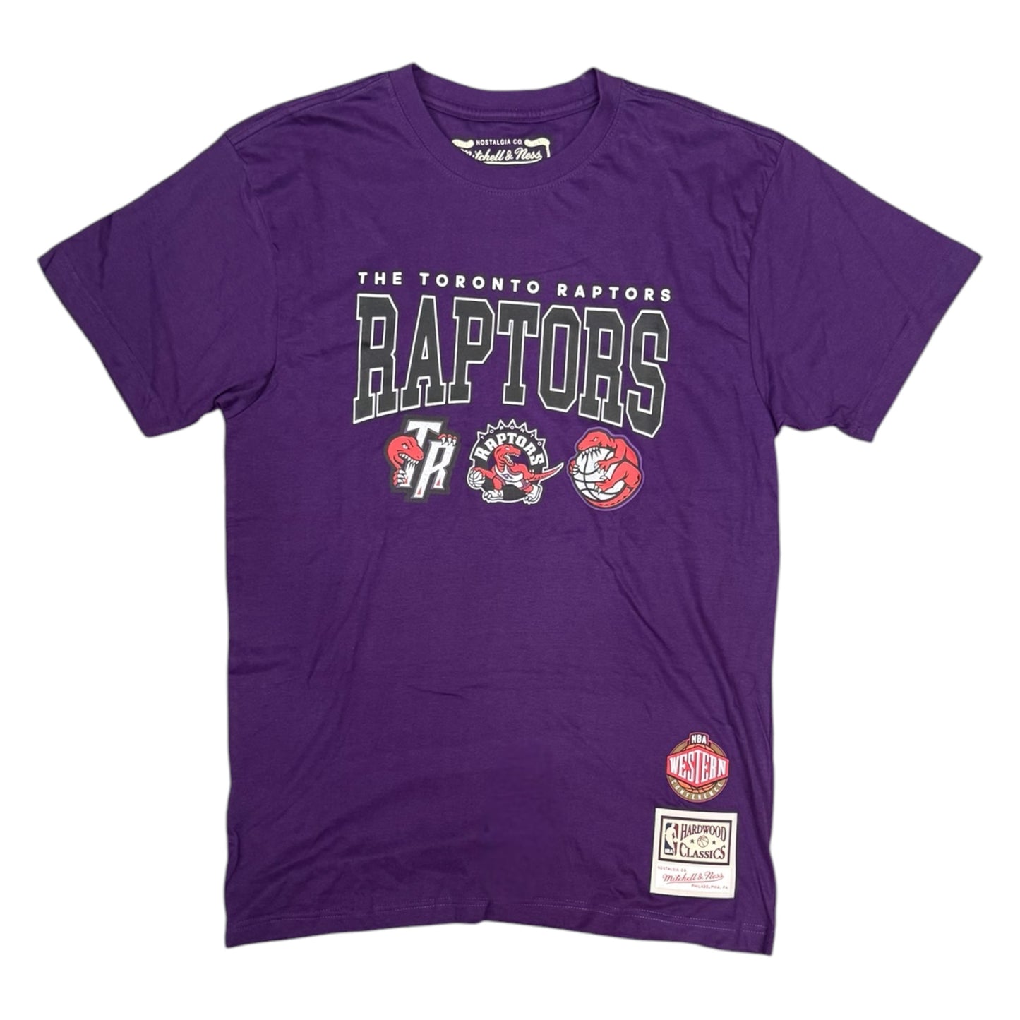 MITHCHELL&NESS- T-shirt Toronto Raptors, col.Viola