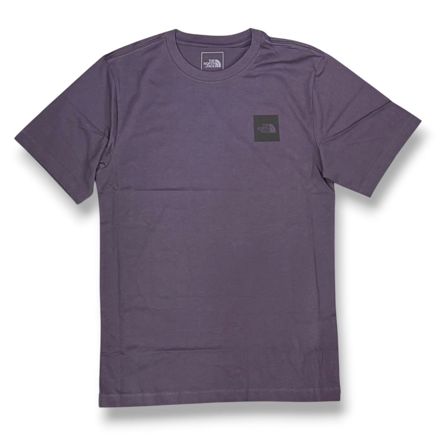 THE NORTH FACE- T-Shirt Uomo con logo stampato quadrato lato cuore, Col.Viola