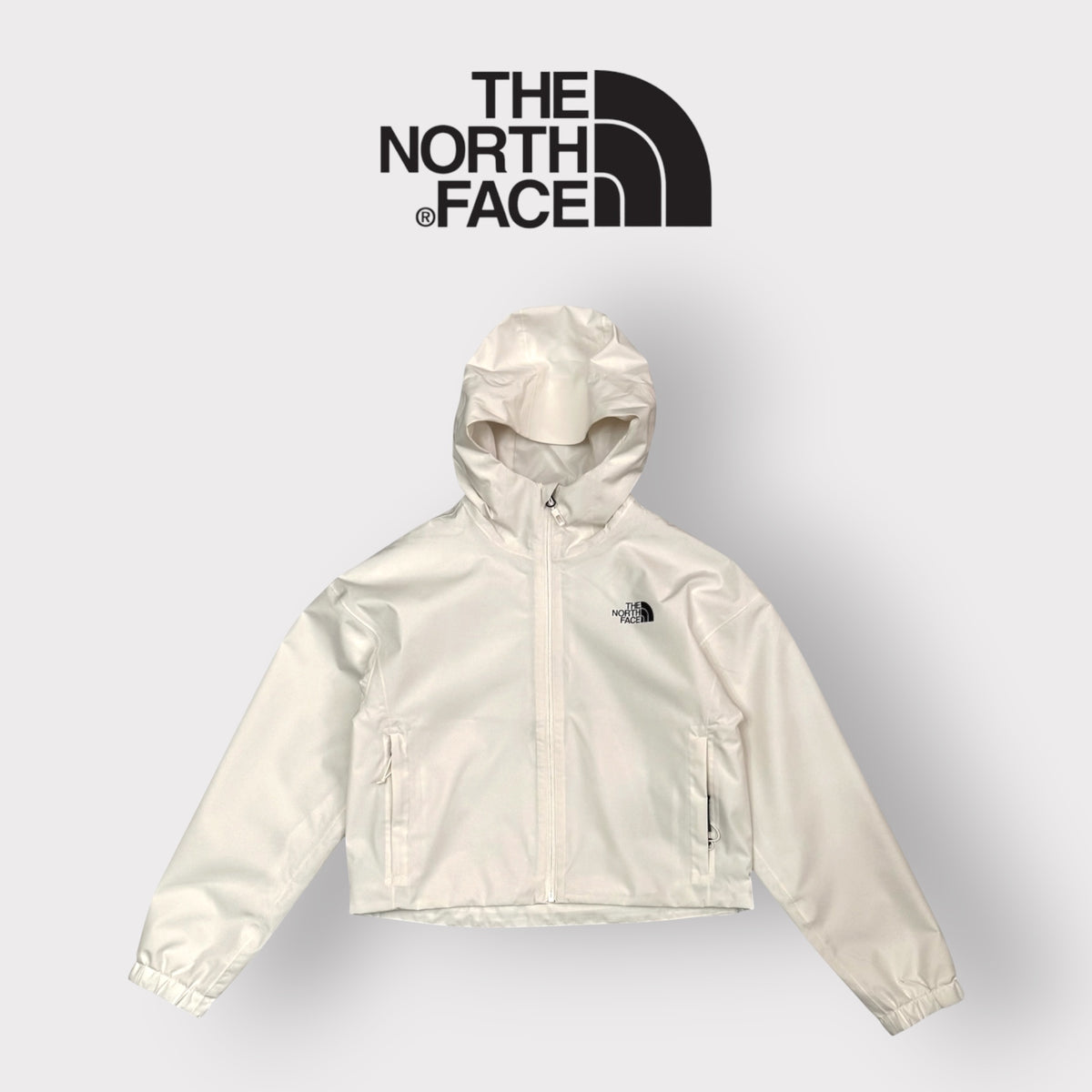 THE NORTH FACE - Giubbotto Donna estivo, mod.Mono Cropped, Col.Crema