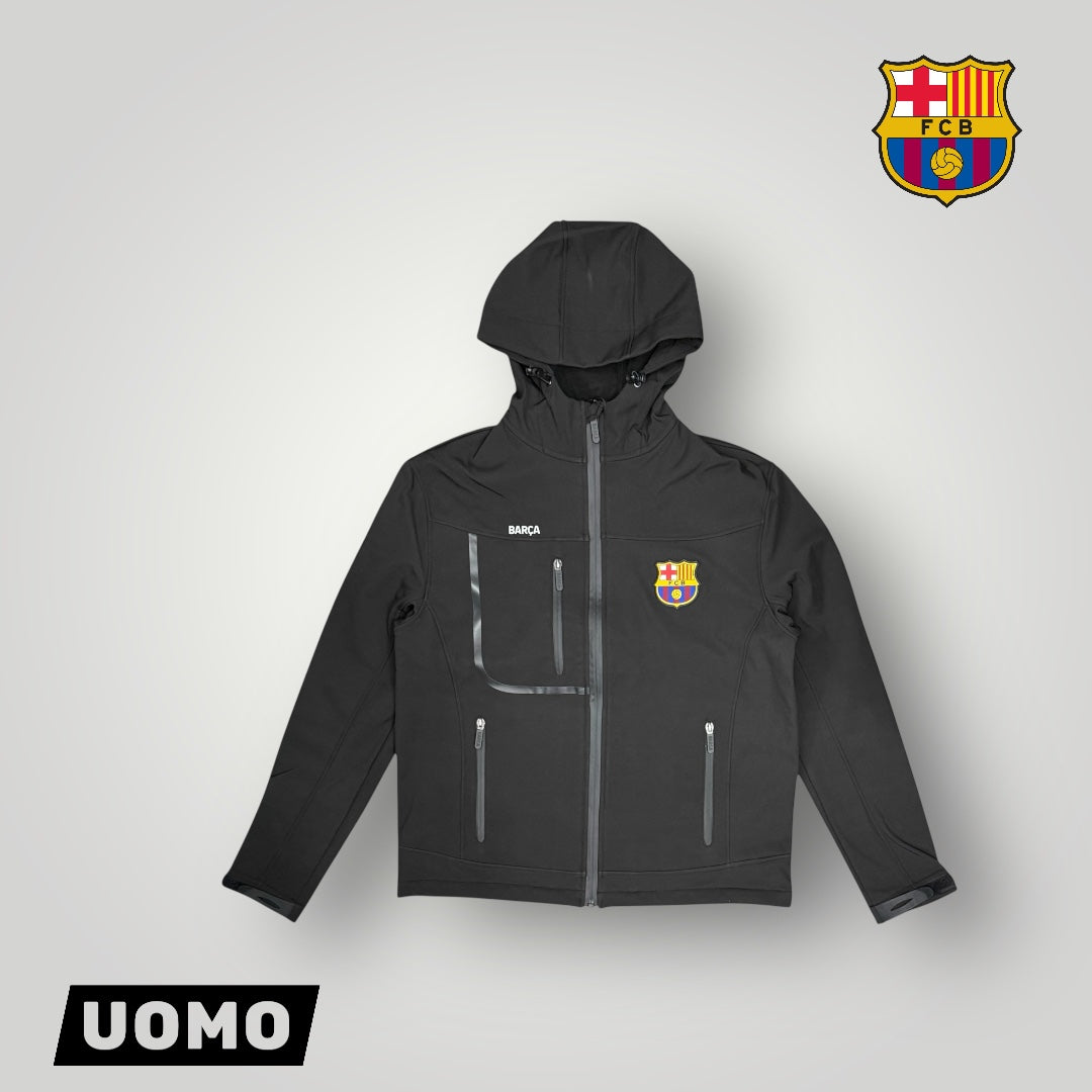 Giubbotto BARCELLONA softshell in tessuto tecnico, Col.Nero