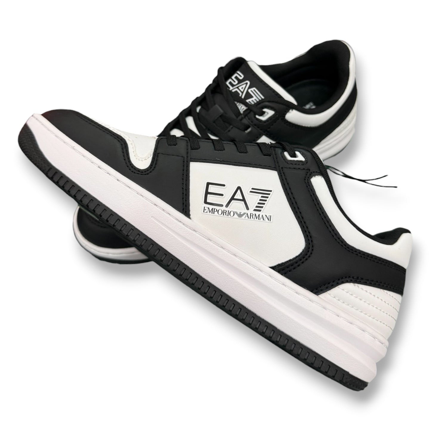 EA7- Scarpe Uomo, Col.Bianco/Nero