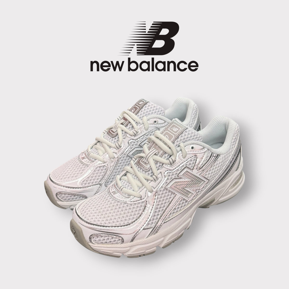 NEW BALANCE 740 - Col.Bianco/Argento