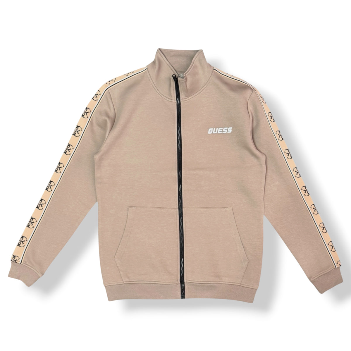 GUESS - Tuta completa Uomo, con scritta lato cuore in, tex.neoprene, Col.Fango