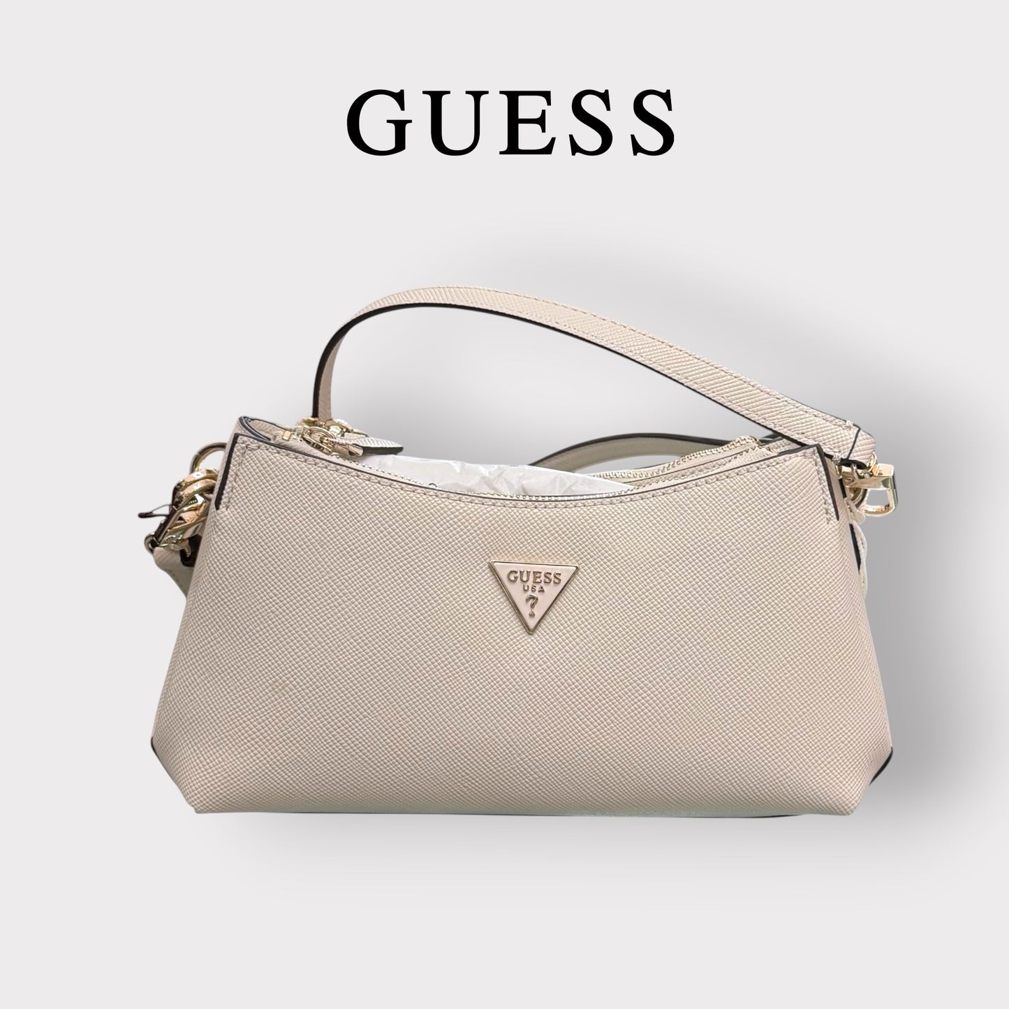 GUESS- Borsa Donna, Group:NOELLE II MINI, Col.BONE