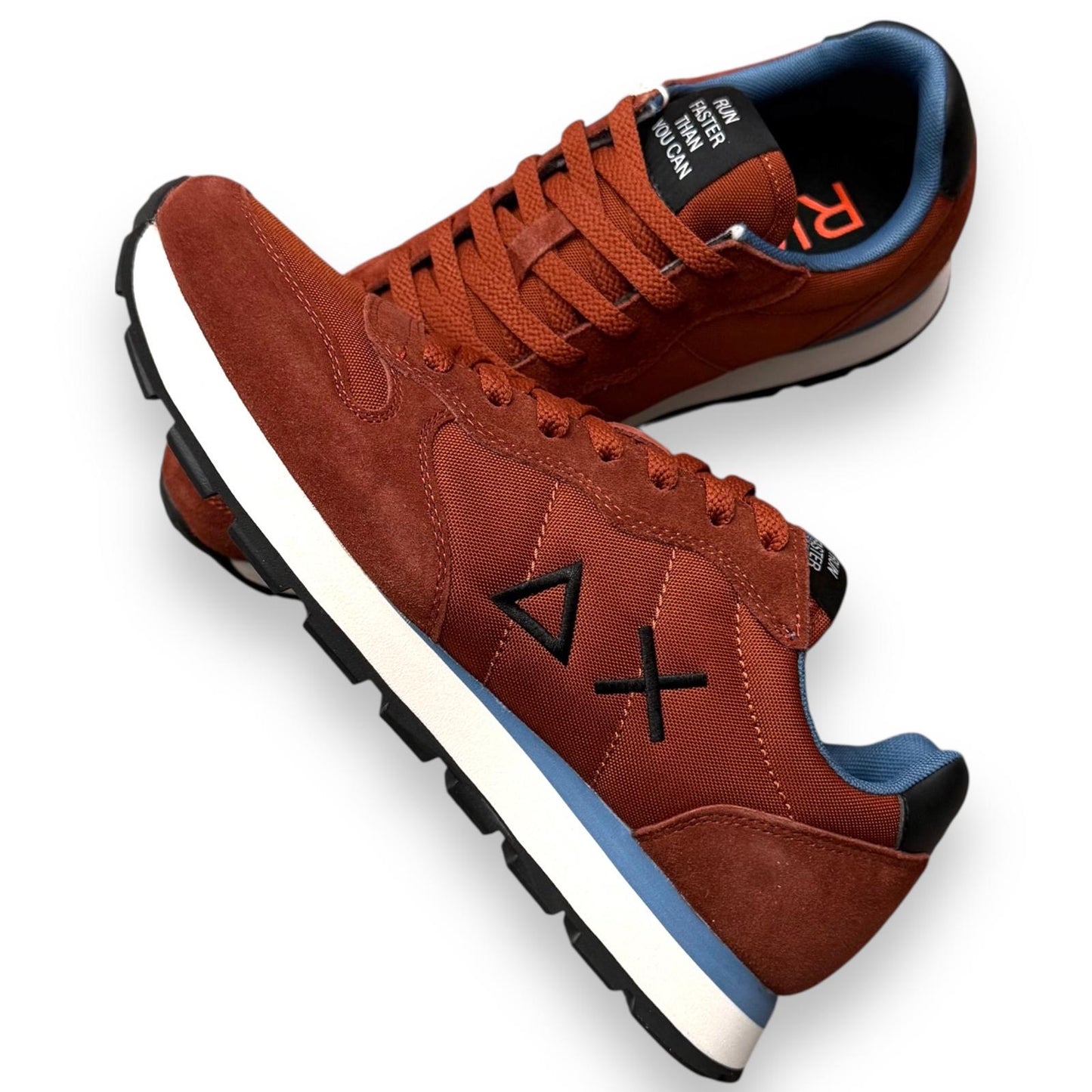 Scarpe SUN68 Uomo, mod.Tom Solid, Col.Rust