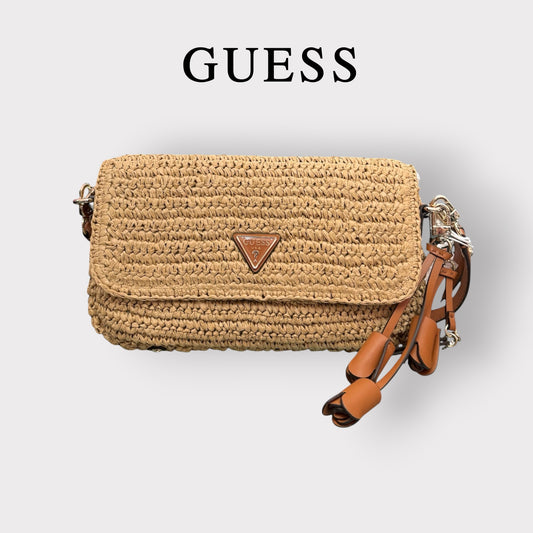 GUESS- Borsa Donna, Group:OFELIA, Col.NATURAL/COGNAC