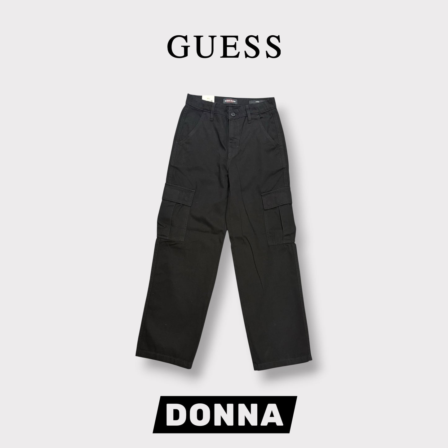 GUESS JEANS - Pantalone Donna, mod.Cargo , (L30)