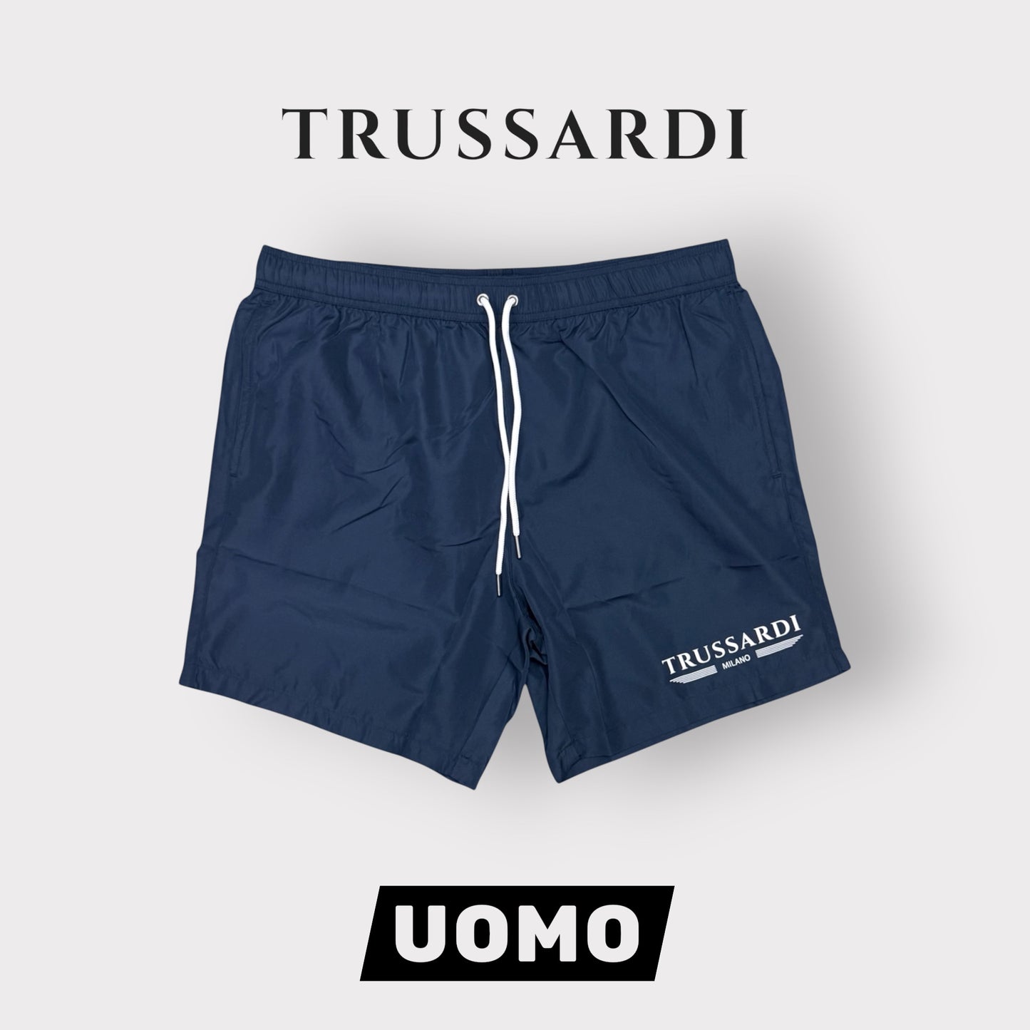 TRUSSARDI- Costume Uomo, mod.Basic, col.Blu