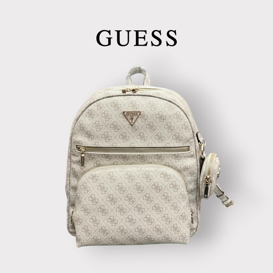 GUESS- Zaino Donna, Group:Power Play II, Col.Dark Taupe Logo