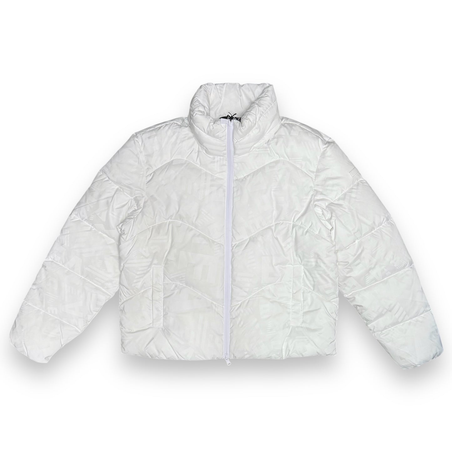Giubbotto EMPORIO ARMANI Donna, con cappuccio nascosto, col.Bianco (w bomber jacket extra padded monog)