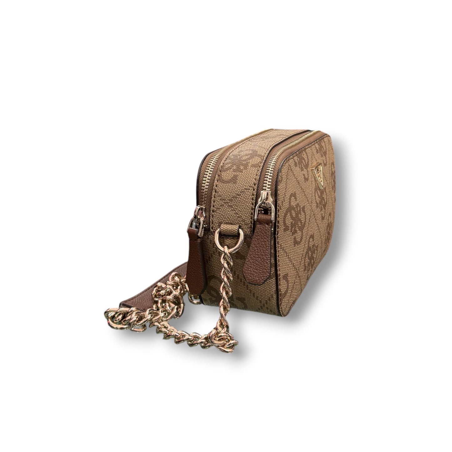 GUESS- Borsa Donna, Group:NOELLE II, Col.LATTE LOGO/BROWN