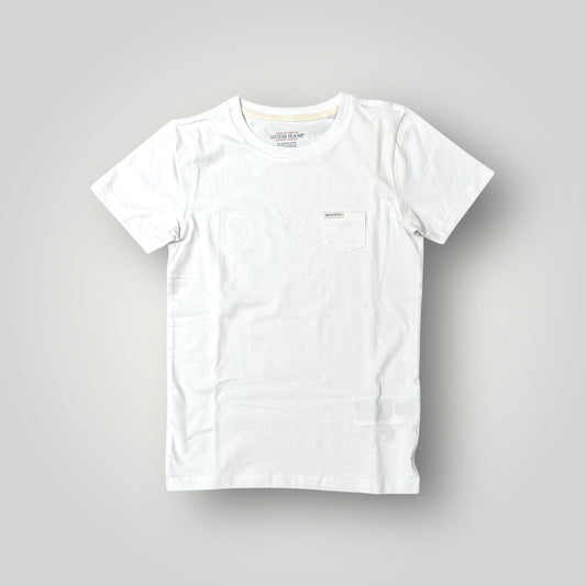 T-shirt GUESS JEANS con taschino lato cuore , SlimFit, Col.Bianco