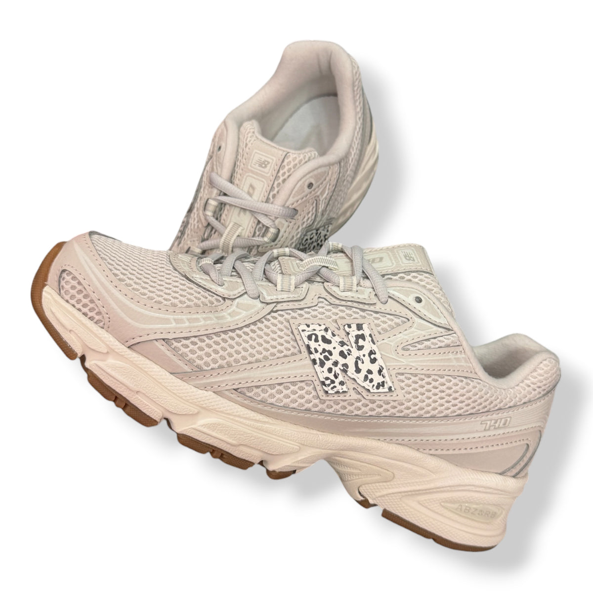 NEW BALANCE 740 - con logo leopardato, Col.Grigio