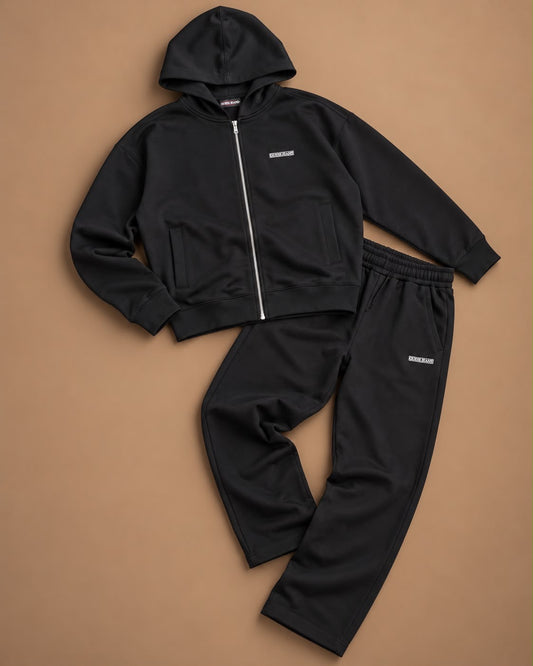 GUESS - Tuta Uomo, in tex.neoprene, (Oversize), Col.Nero