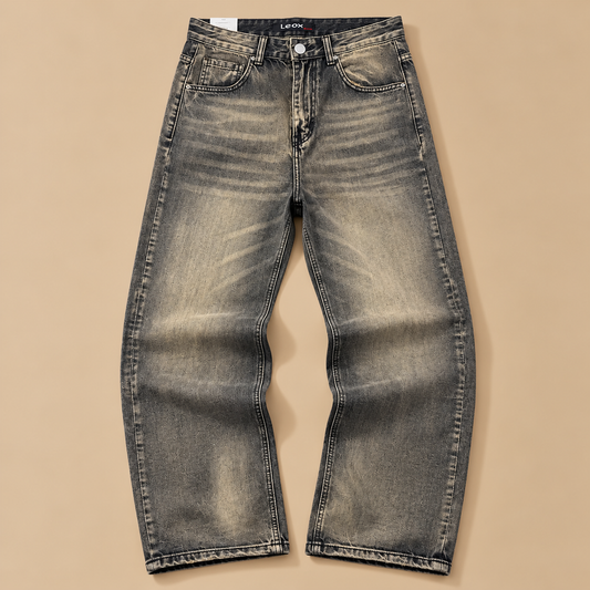 LEOX - JEANS Uomo, (Baggy Fit) 3536