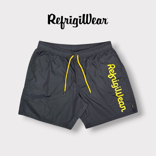 REFRIGIWEAR - Costume Uomo con logo laterale, Modern, Col.Nero