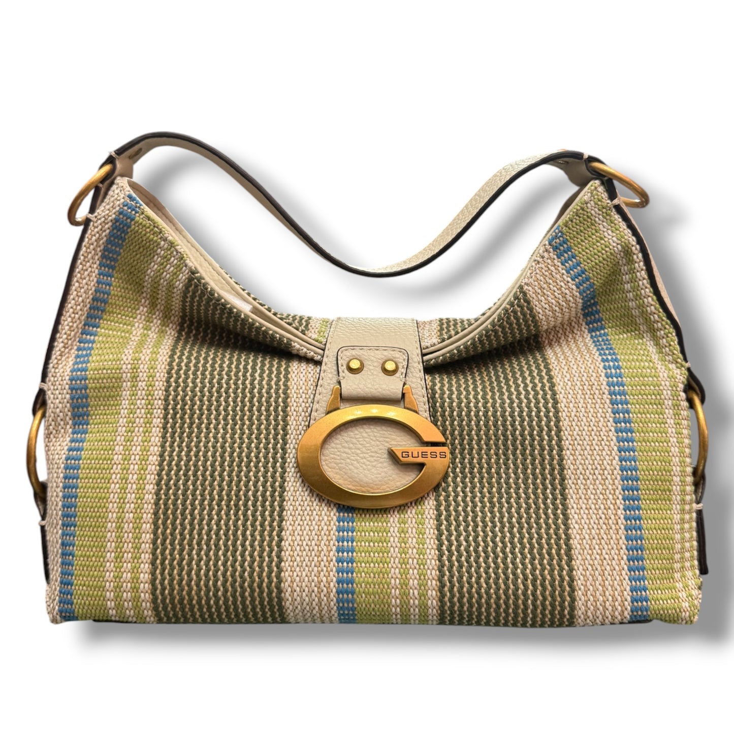 GUESS- Borsa Donna, Group:CAMDEN, Col.OLIVE MULTI