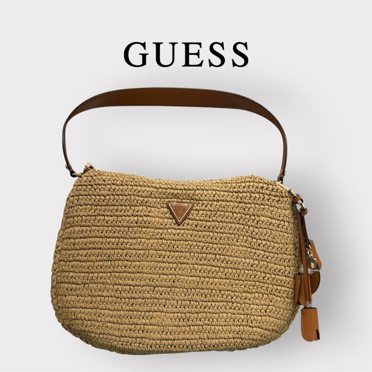 GUESS- Borsa Donna, Group:OFELIA, Col.NATURAL/COGNAC