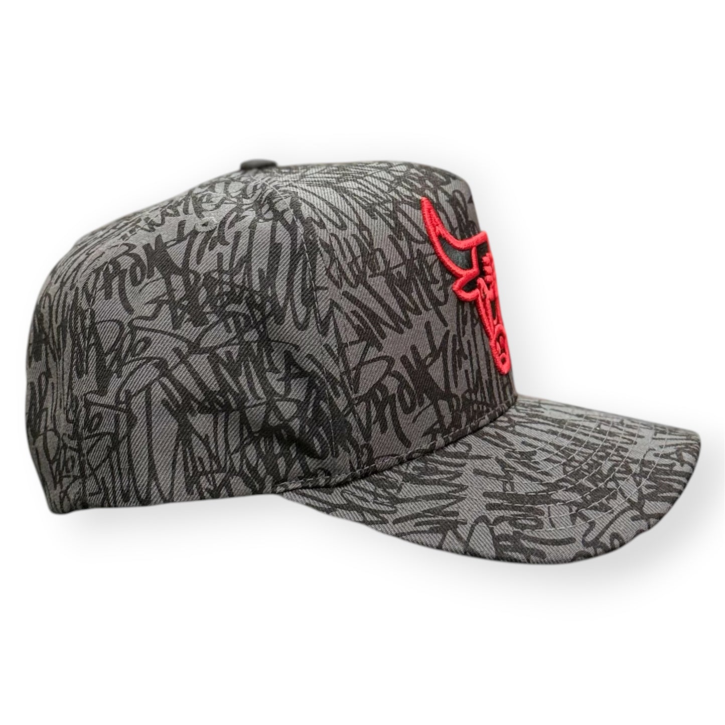 MITCHELL&NESS-Cappello CHICAGO BULLS, Grigio/Rosso