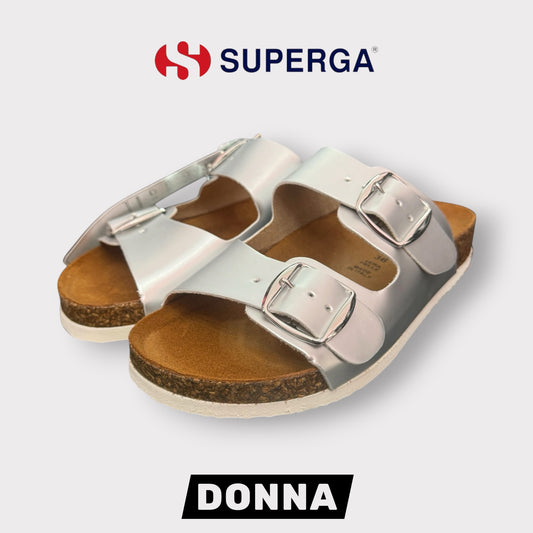 SUPERGA- Scarpe Donna, col.Argento
