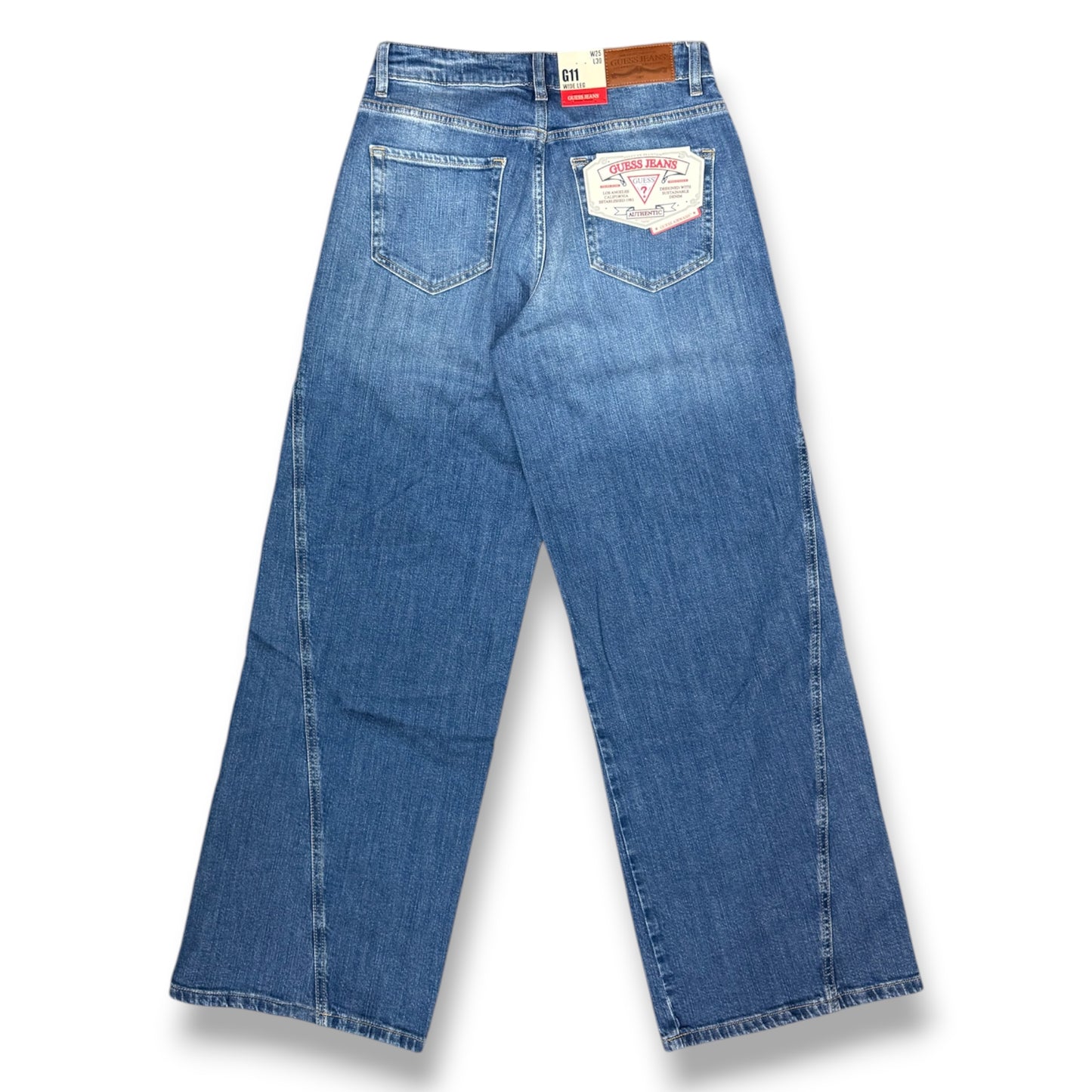 GUESS JEANS - Pantalone Donna, mod.Wide Leg, (L30)