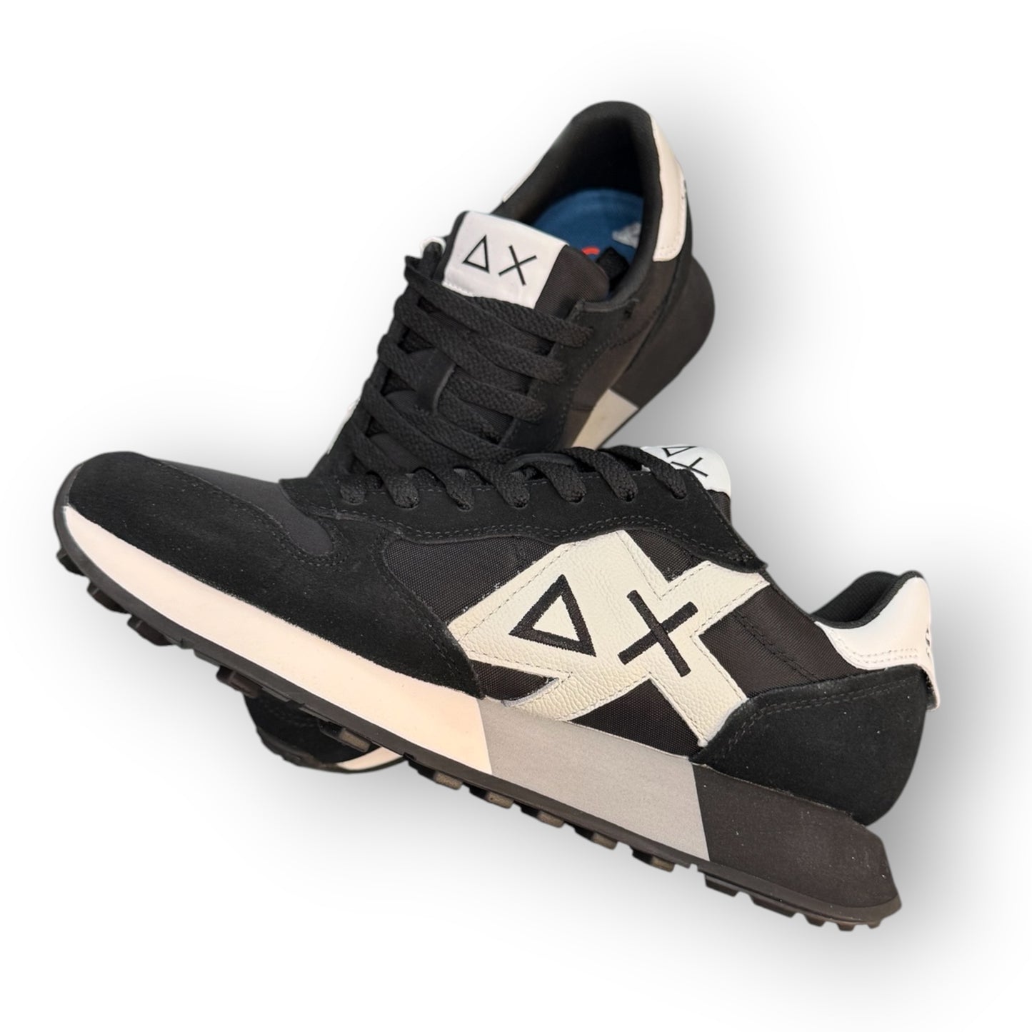 SUN 68 - Scarpe Uomo, Jaki Bicolor, col.Nero