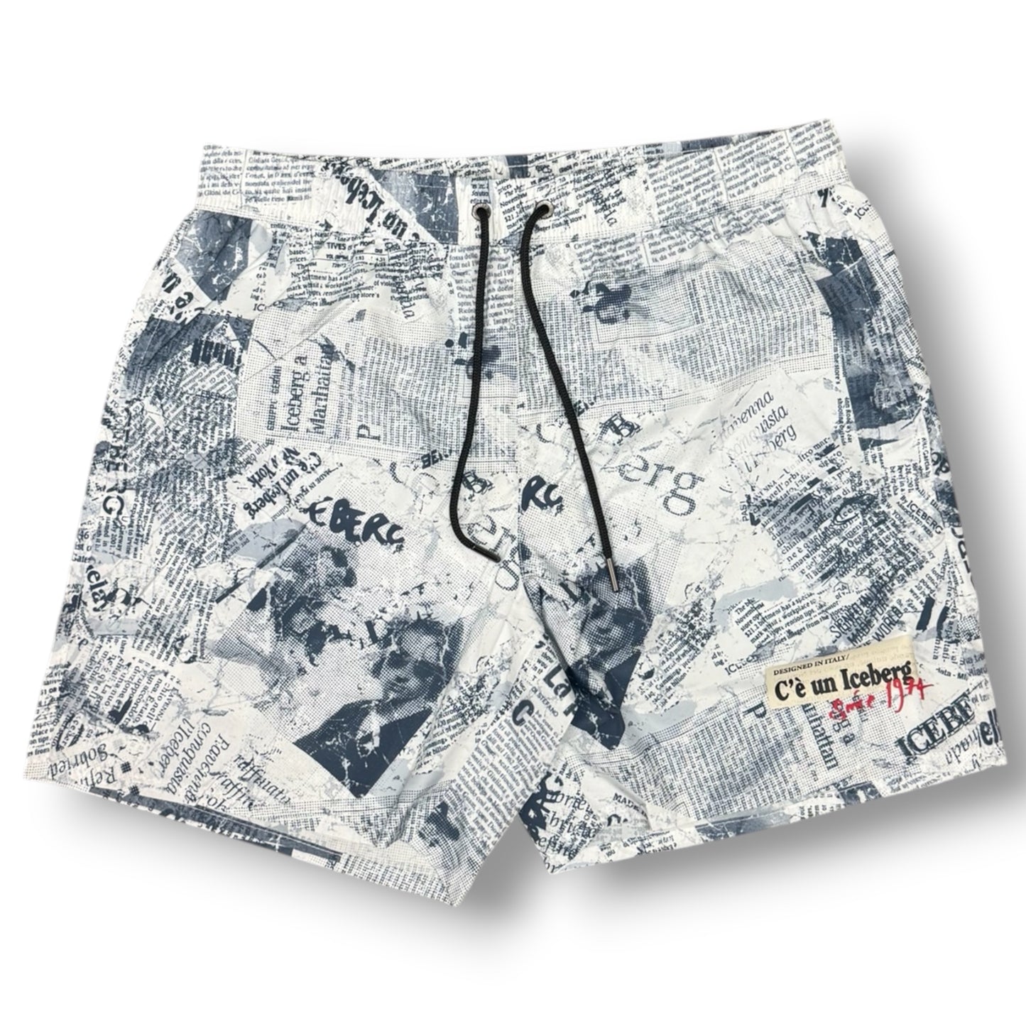 ICEBERG BEACHWEAR- Costume Uomo, con fantasia
