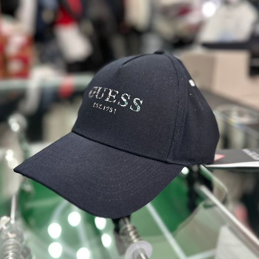 Cappello Guess con stampa col.Blu