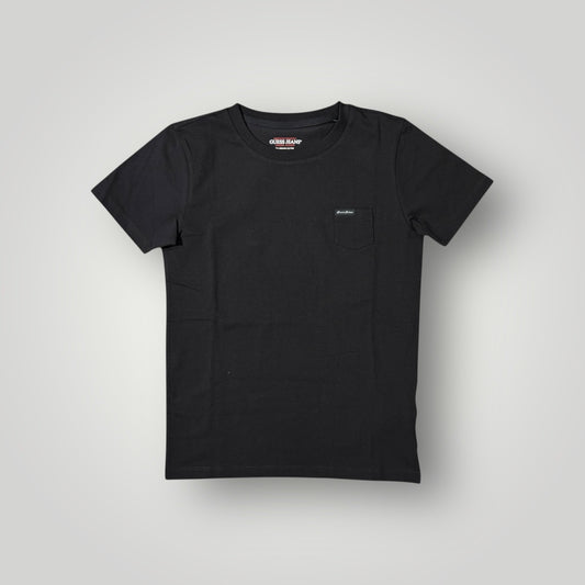 T-shirt GUESS JEANS con taschino lato cuore , SlimFit, Col.Nero