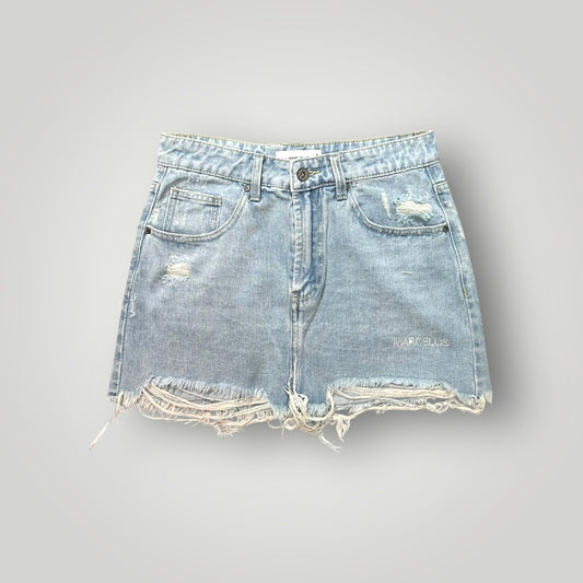 Gonna in denim chiaro MARC ELLIS