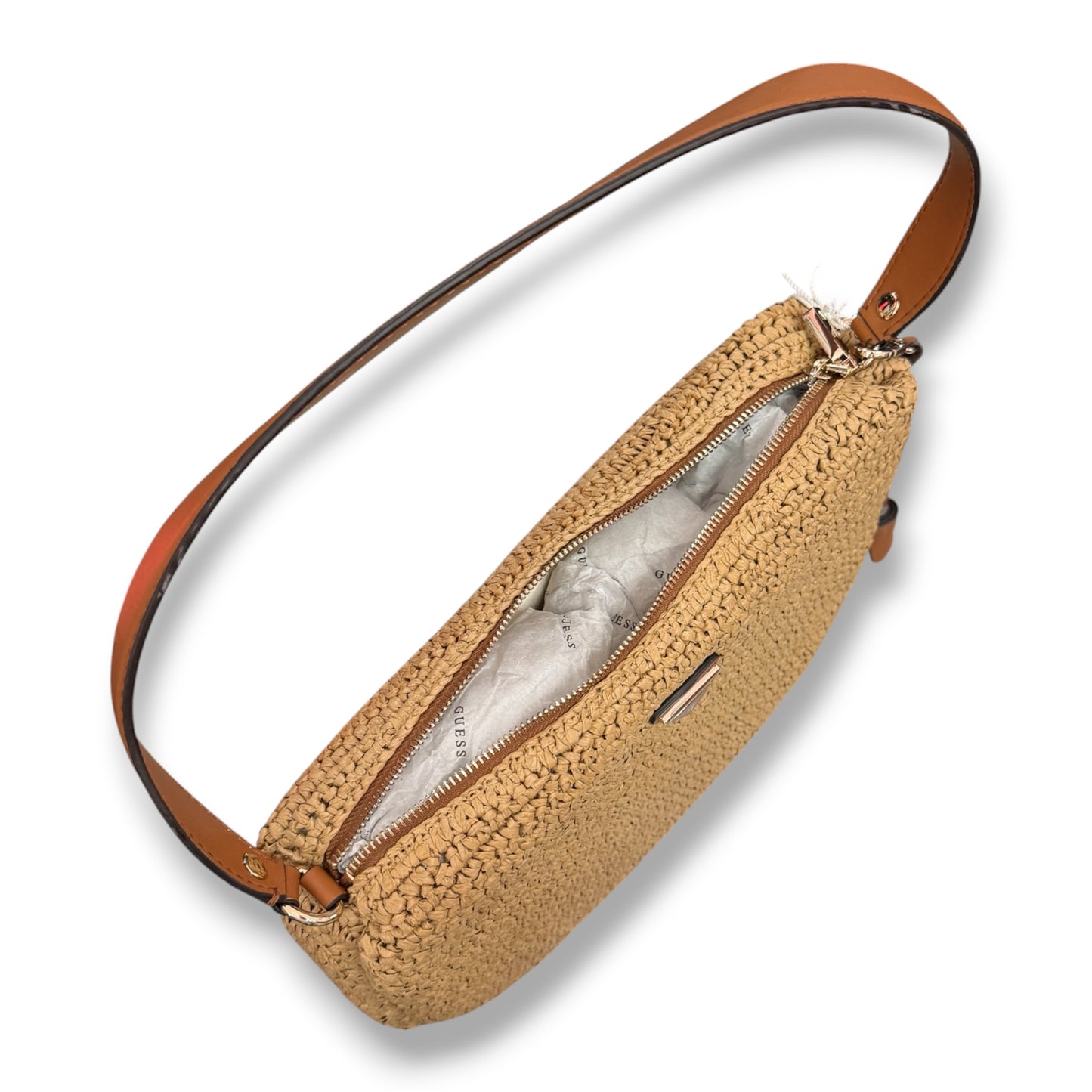 GUESS- Borsa Donna, Group:OFELIA, Col.NATURAL/COGNAC