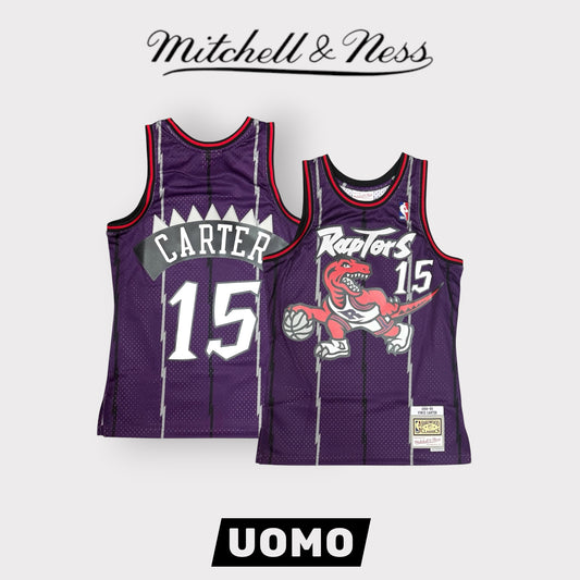 MITHCHELL&NESS- Canotta Toronto Raptors, (15-Vince Carter), col.Viola