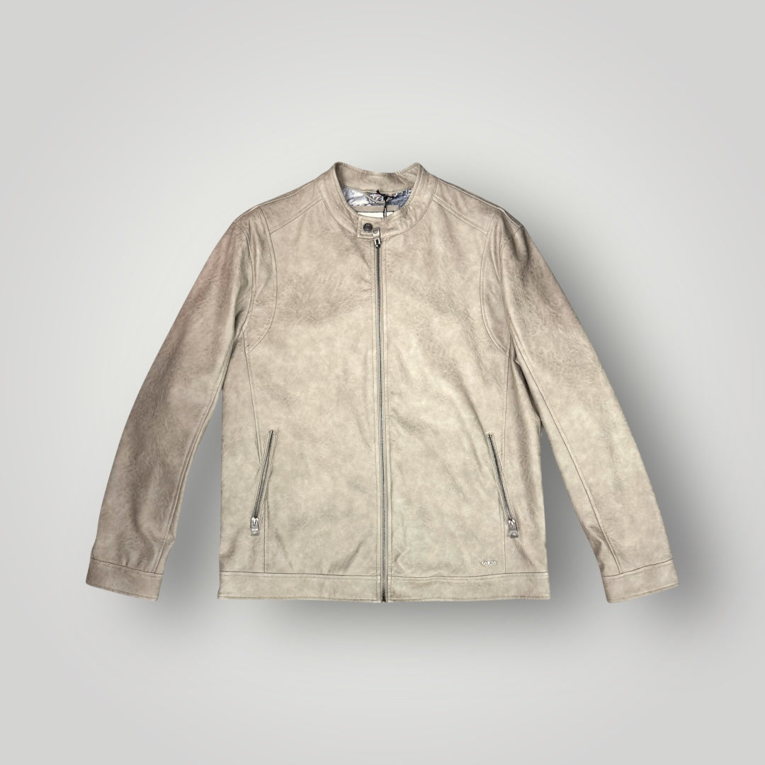 Giubbotto GUESS Uomo in ecopelle, Col.Beige