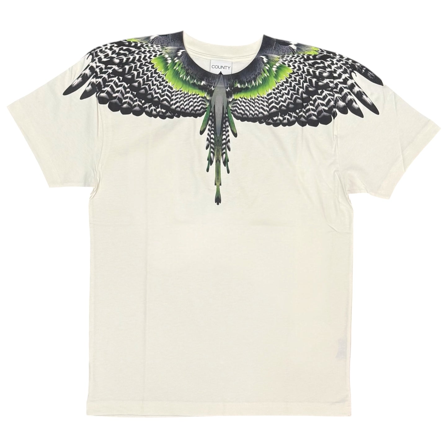 COUNTY OF MILAN- T-Shirt Uomo, (veste comoda), Col.Panna