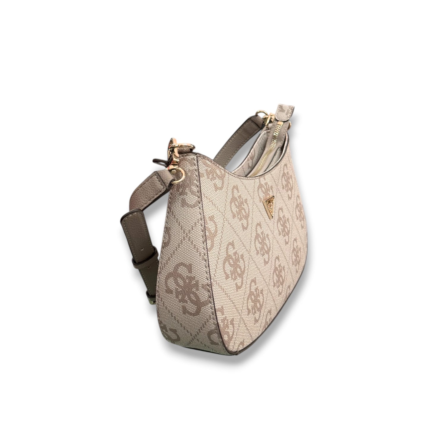 GUESS- Borsa Donna, Group:NOELLE II, Col.DARK TAUPE LOGO