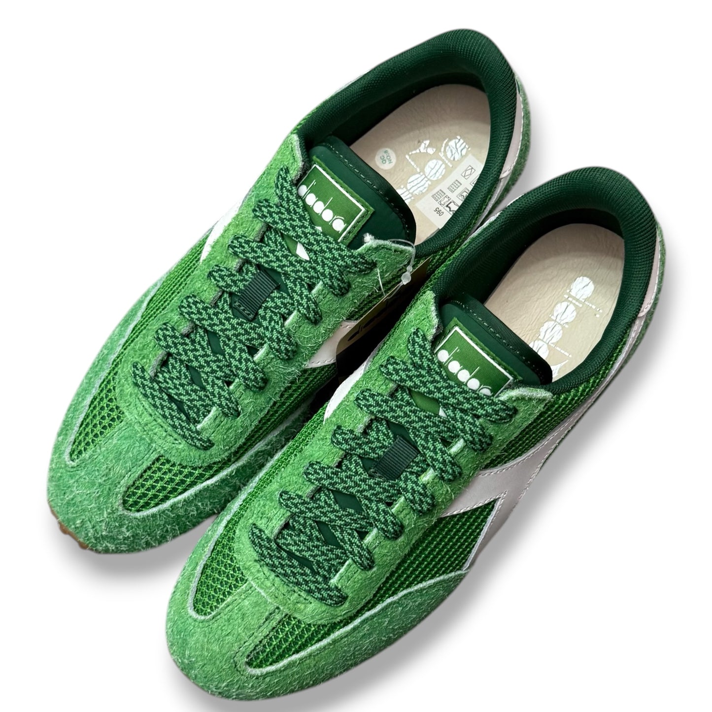 Scarpe DIADORA, mod.Rally, col.Verde/Bianco