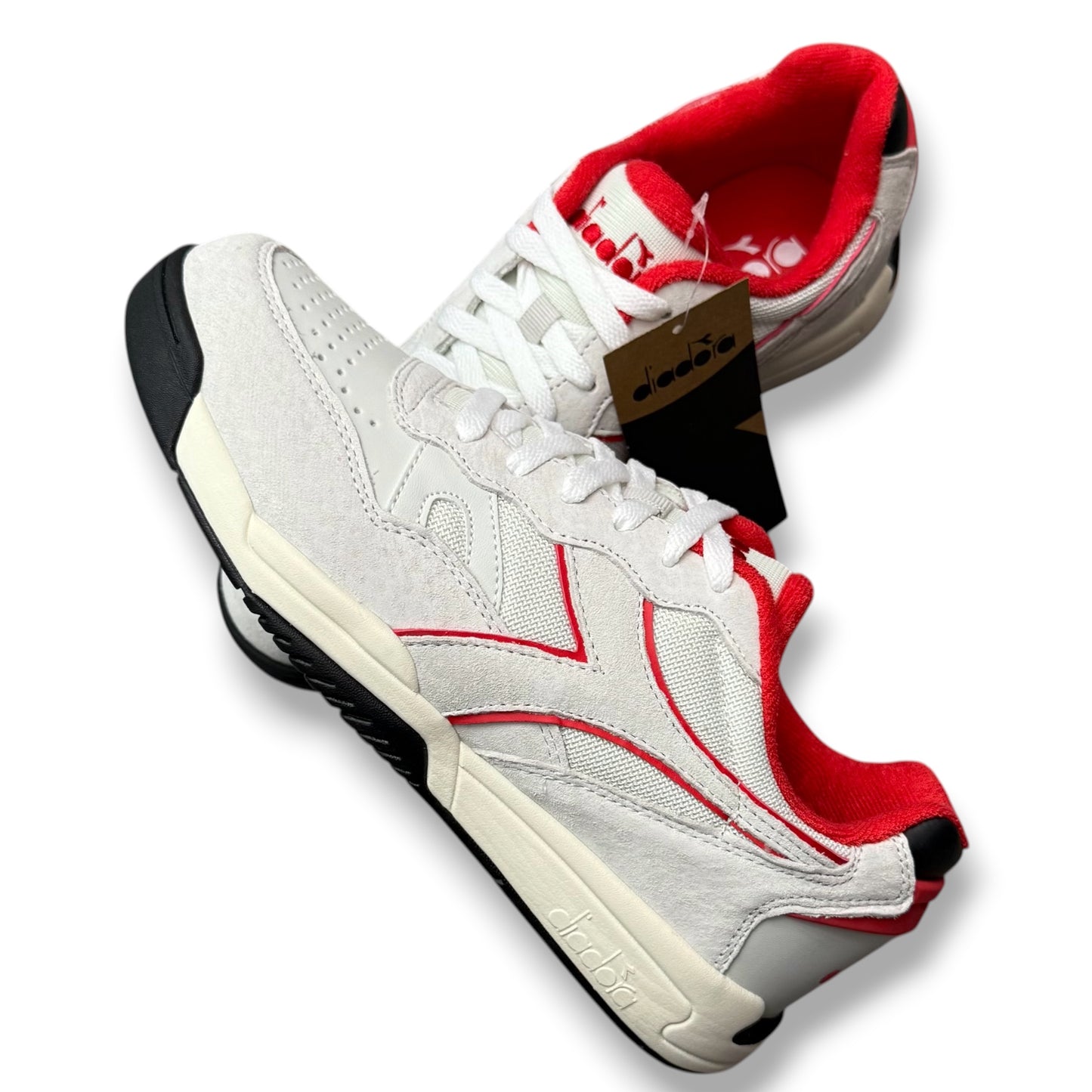 Scarpe DIADORA, mod.Winner Games, col.Bianco/Rosso