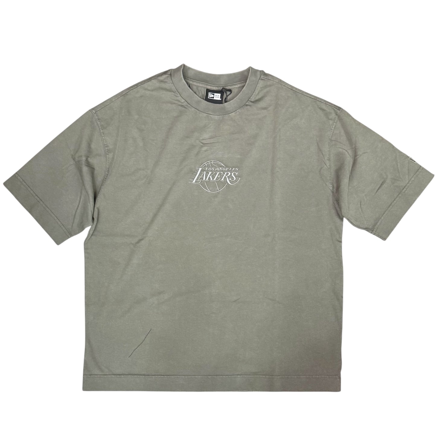 NEW ERA - T-Shirt Uomo LAKERS, Col.Verde